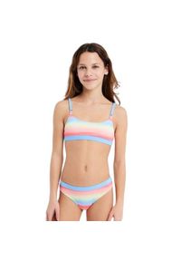 Dziewczęcy dwuczęściowy kostium kąpielowy Protest Prtcake. Kolor: niebieski. Wzór: kolorowy #1