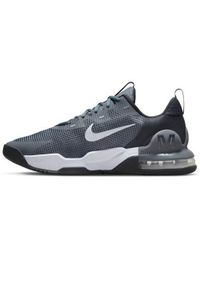 Buty treningowe męskie Nike Air Max Alpha Trainer 5. Zapięcie: sznurówki. Kolor: szary. Materiał: materiał, syntetyk, tkanina. Szerokość cholewki: normalna. Model: Nike Air Max