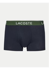 Lacoste Komplet 3 par bokserek 5H1297 Granatowy. Kolor: niebieski. Materiał: bawełna #7