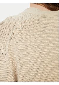 Marc O'Polo Kardigan 406 6059 61259 Beżowy Regular Fit. Typ kołnierza: polo. Kolor: beżowy. Materiał: bawełna #3