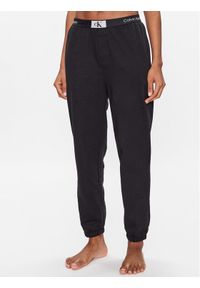 Calvin Klein Underwear Spodnie piżamowe 000QS6943E Czarny Relaxed Fit. Kolor: czarny. Materiał: bawełna #1