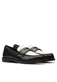Clarks Mokasyny Straven Edge 26181270 Czarny. Kolor: czarny. Materiał: skóra #4