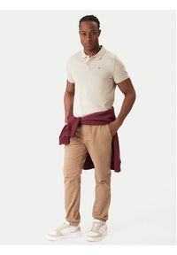 Tommy Jeans Joggery DM0DM23102 Brązowy Regular Fit. Kolor: brązowy. Materiał: bawełna #5