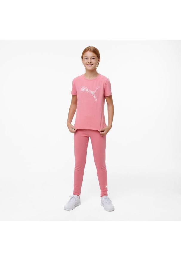 Koszulka dziecięca Puma. Materiał: bawełna. Sport: joga i pilates
