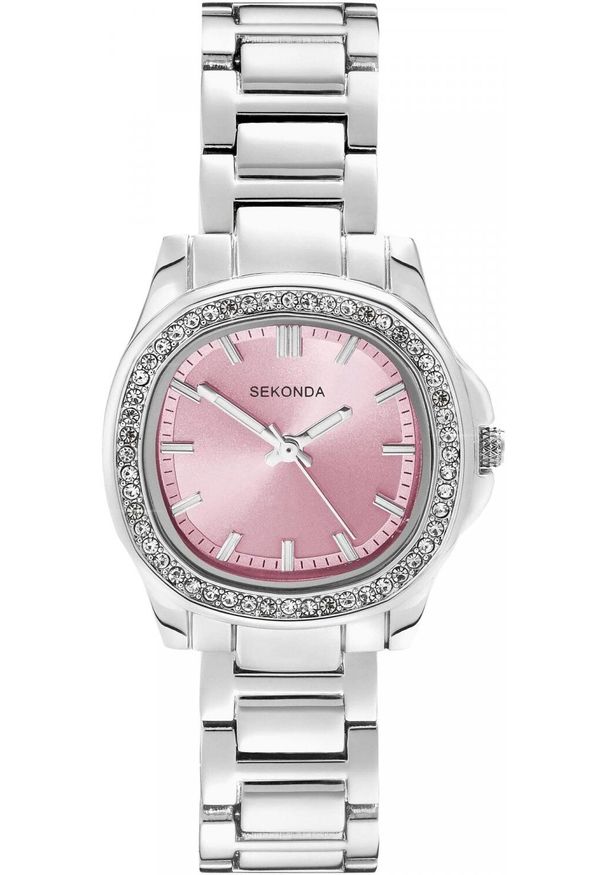 Zegarek damski Sekonda 40724 srebrny. Kolor: srebrny