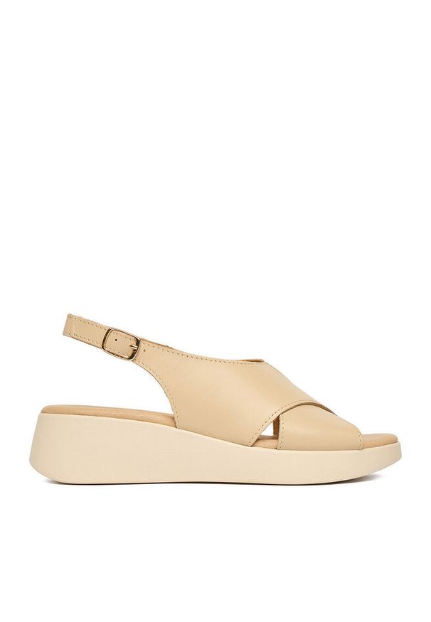 Sandały Lasocki. Kolor: beżowy