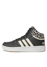 Adidas - adidas Sneakersy Hoops 3.0 Mid Shoes IG7895 Czarny. Kolor: czarny #7
