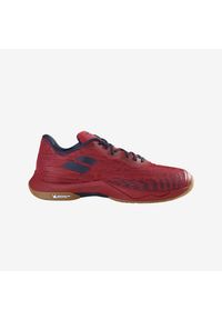 Buty halowe do badmintona męskie Babolat Shadow Spirit 2. Materiał: kauczuk. Szerokość cholewki: normalna