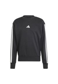 Adidas - Bluza Essentials 3-Stripes French Terry. Kolor: biały, czarny, wielokolorowy. Materiał: materiał