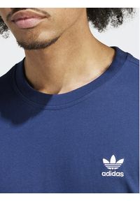 Adidas - adidas T-Shirt Trefoil Essentials IR9693 Granatowy Regular Fit. Kolor: niebieski. Materiał: bawełna #7
