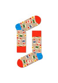 Happy-Socks - Skarpety wysokie unisex Happy Socks. Wzór: kolorowy #1