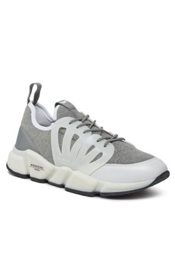 Weekend Max Mara Sneakersy Faggiojersey 24157610546 Szary. Kolor: szary. Materiał: materiał