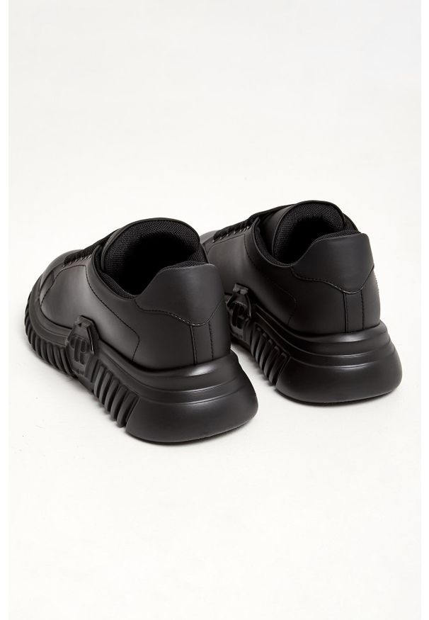Philipp Plein - Sneakersy damskie marki PHILIPP PLEIN. Materiał: skóra. Wzór: aplikacja, gładki