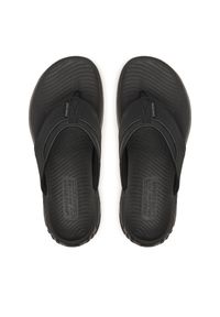 skechers - Japonki Skechers. Kolor: czarny. Styl: street, retro #1