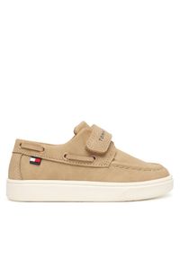 TOMMY HILFIGER - Półbuty Tommy Hilfiger. Kolor: beżowy #1