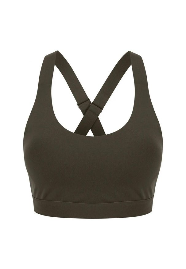 TOMBO - Biustonosz Sportowy Dla Pań I Panów O Średniej Sile Uderzenia. Kolor: zielony