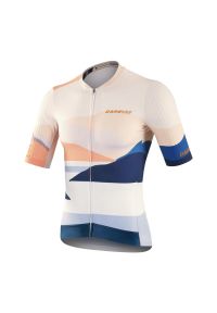 DAREVIE - Koszulka SUNSET AERO – oddychająca i aerodynamiczna. Kolor: różowy, niebieski, wielokolorowy, pomarańczowy. Materiał: jedwab. Sport: kolarstwo #1