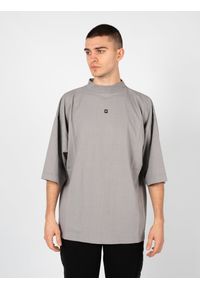 Yeezy Gap Engineered by Balenciaga - Yeezy Gap Engineered By Balenciaga T-Shirt "Logo" | 719614 TMVQ2 | Mężczyzna | Szary. Kolor: szary. Materiał: bawełna. Wzór: nadruk #3