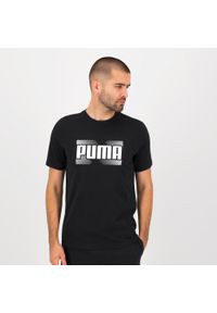 Koszulka z krótkim rękawem męska Puma Gym & Pilates. Materiał: materiał, bawełna. Długość rękawa: krótki rękaw. Długość: krótkie. Sport: joga i pilates #1