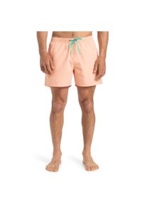 Quiksilver - Szorty kąpielowe dla Mężczyzn EVERYDAY SOLID VOLLEY 15". Kolor: różowy. Materiał: poliester, materiał. Styl: sportowy #1