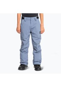 Spodnie snowboardowe dziecięce Quiksilver Estate. Kolor: niebieski. Sezon: zima. Sport: snowboard