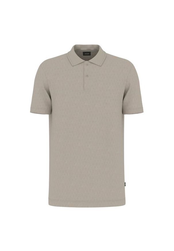 JOOP! Polo Jorge 30101934 Beżowy Slim Fit. Typ kołnierza: polo. Kolor: beżowy. Materiał: bawełna