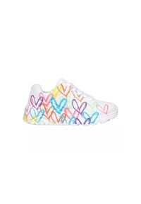 skechers - Tenisówki Skechers Model Uno Lite Kolor Biały. Kolor: biały, wielokolorowy. Materiał: materiał, syntetyk, tkanina