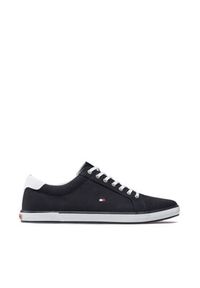 TOMMY HILFIGER - Tommy Hilfiger Tenisówki Harlow 1D FM0FM00596 Granatowy. Kolor: niebieski. Materiał: materiał #2