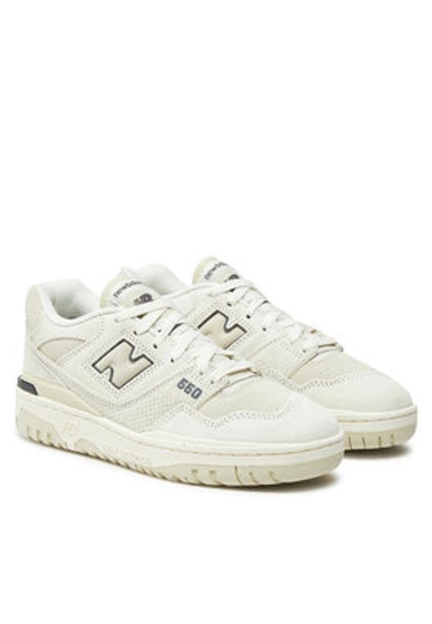 New Balance Sneakersy BBW550RF Beżowy. Kolor: beżowy. Materiał: skóra, zamsz