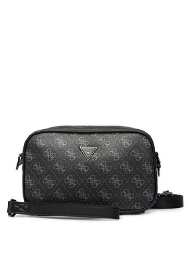 Guess Saszetka HMMILO P6150 Czarny. Kolor: czarny. Materiał: skóra