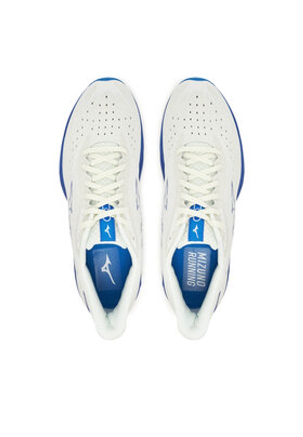 Mizuno Buty do biegania Wave Skyrise 6 J1GC2509 Biały. Kolor: biały. Materiał: materiał. Model: Mizuno Wave