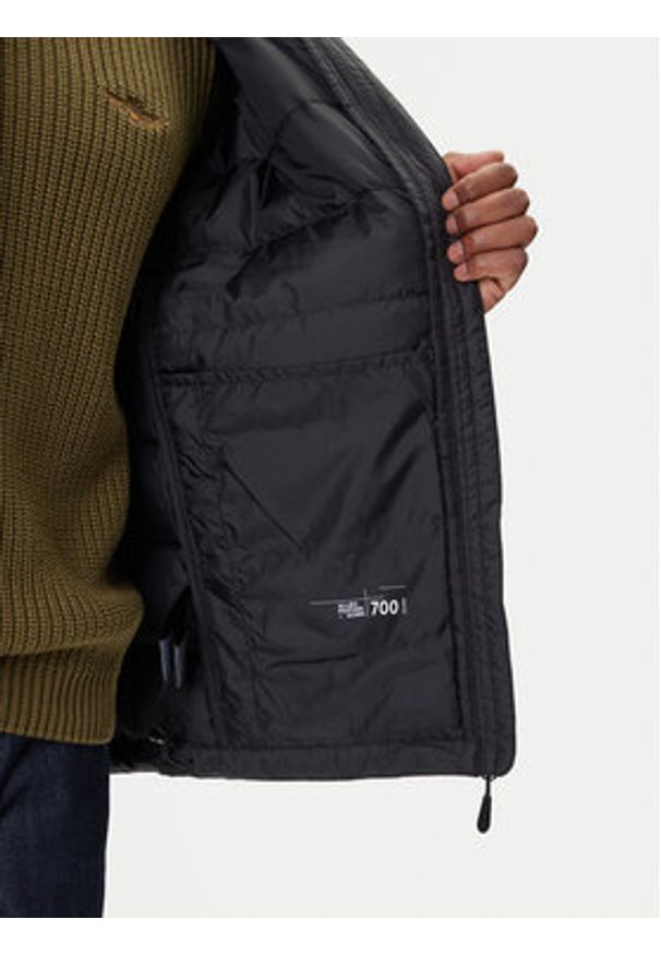 Jack Wolfskin Kurtka puchowa Ather Down 1207681 Czarny Regular Fit. Kolor: czarny. Materiał: syntetyk