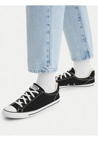 Converse Trampki Chuck Taylor All Star Dainty Lucky A12950C Czarny. Kolor: czarny. Materiał: materiał #1