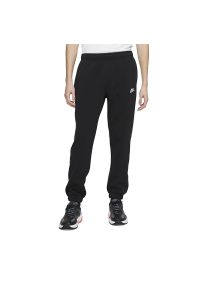 Spodnie Nike Sportswear Club Fleece BV2737-010 - czarne. Kolor: czarny. Materiał: materiał, bawełna, dresówka #1