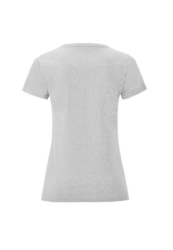 FRUIT OF THE LOOM - Koszulka Damska Iconic 150 Heather T-shirt. Kolor: szary