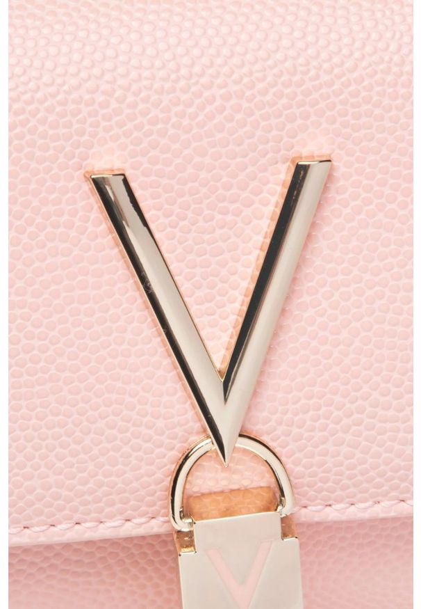 Valentino by Mario Valentino - VALENTINO Mała różowa kopertówka Divina Pochette. Kolor: różowy