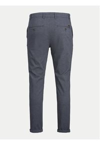 Jack & Jones Chinosy Marco 12206199 Niebieski Slim Fit. Kolor: niebieski. Materiał: bawełna #4