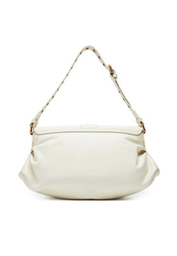 Pinko - PINKO Torebka Jolene Shoulder Classic PE 25 PLTT 102801 A270 Biały. Kolor: biały. Materiał: skórzane