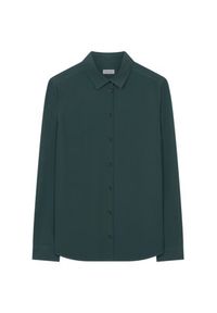 Seidensticker Koszula 60.133511 Zielony Regular Fit. Kolor: zielony. Materiał: wiskoza #5