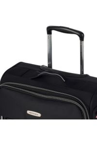 Wittchen - Średnia miękka walizka basic. Kolor: czarny, szary, wielokolorowy. Materiał: poliester. Styl: klasyczny #4