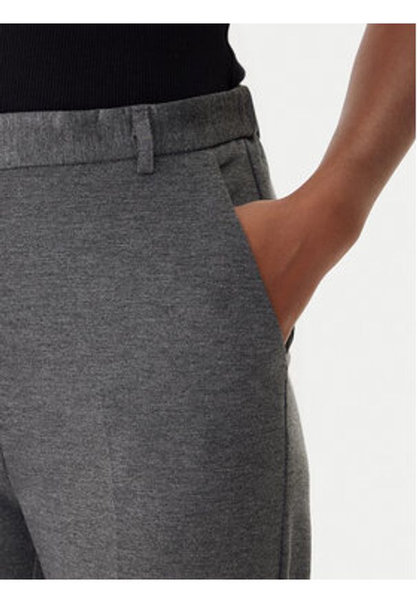 ViCOLO Spodnie materiałowe TF0229 Szary Regular Fit. Kolor: szary. Materiał: syntetyk