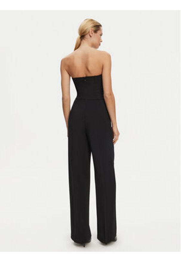 Pinko - PINKO Kombinezon 104884 A213 Czarny Regular Fit. Kolor: czarny. Materiał: wiskoza