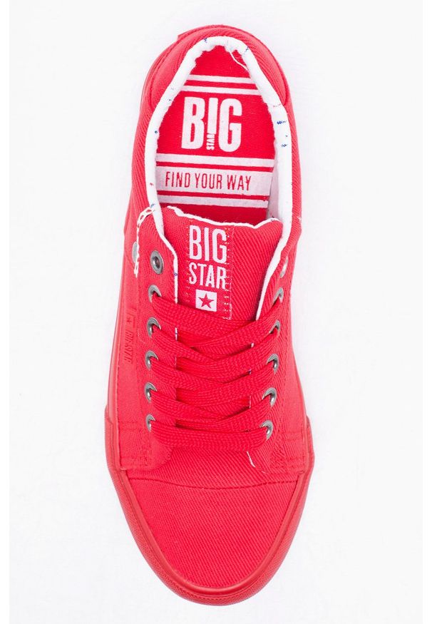 Big-Star - Big Star - Tenisówki. Zapięcie: sznurówki. Kolor: czerwony