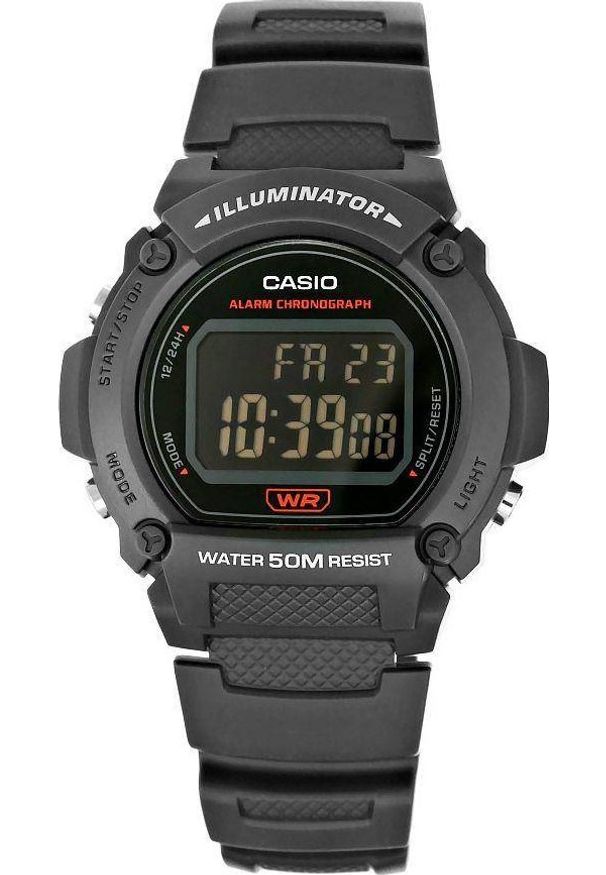 Zegarek Casio Zegarek Męski CASIO W-219H-8BVDF