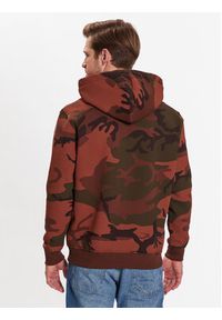 Alpha Industries Bluza Basic 178312C Brązowy Regular Fit. Kolor: brązowy. Materiał: bawełna #3