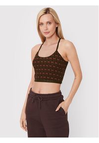 Pinko Top Harbour 1 Al 22-23 BLK01 1G180U 8583 Czarny Slim Fit. Kolor: czarny. Materiał: syntetyk #4