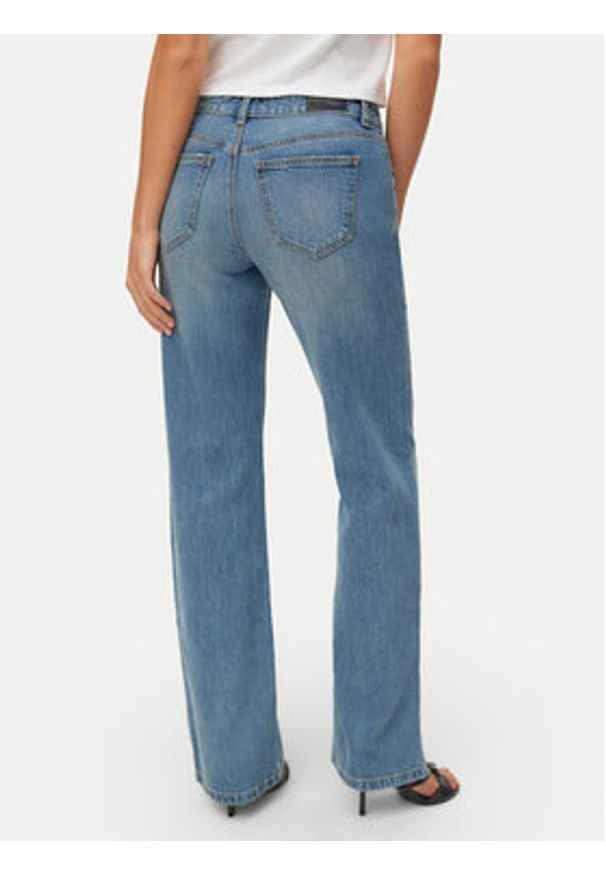 Vero Moda Jeansy Asta 10347729 Niebieski Bootcut Fit. Kolor: niebieski