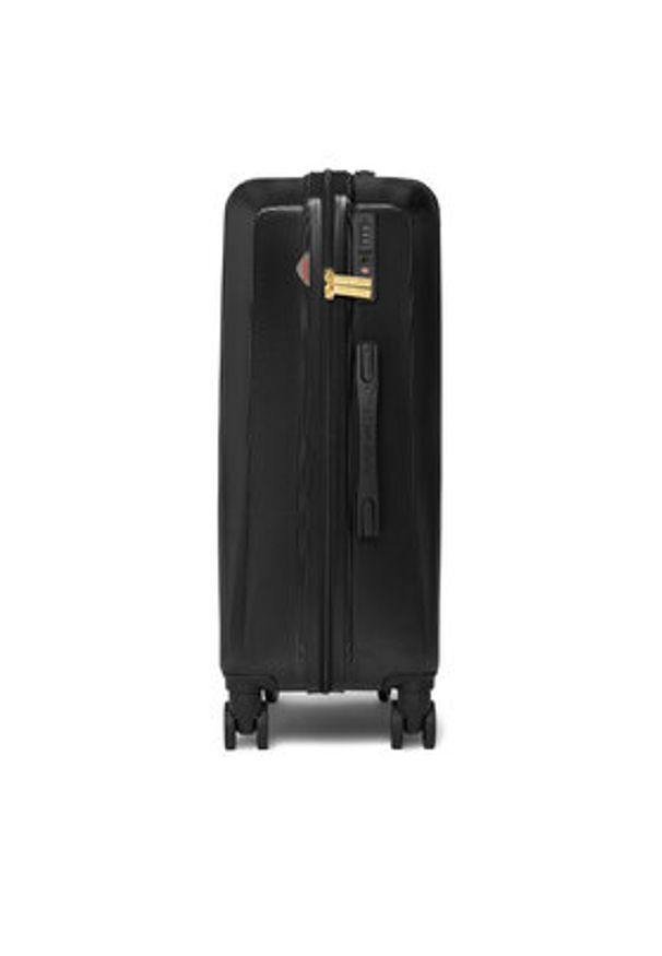 Nine West Walizka średnia CEO-NW-M-003-09 BLACK Czarny. Kolor: czarny
