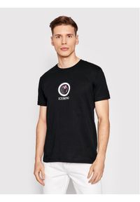 Iceberg T-Shirt 22II1P0F02263019000 Czarny Regular Fit. Kolor: czarny. Materiał: bawełna #1