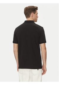 Richmond X Polo UMP25170PO Czarny Regular Fit. Typ kołnierza: polo. Kolor: czarny. Materiał: bawełna #4